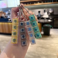 4Keys Mechanical Keyboard Axis Tester Button Keycap Keychain Keyboard Keychain Toy Finger Keyboard Caps Toy