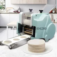 Chapati Pasta Tortilla Papad Momo Empanada Tortill Samosa Gyoza Wonton Spring Roll Maker Dumpling Skin Wrapper Machine