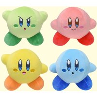 15cm Kawaii Kirby Plush Toy Soft Stuffed Animal Doll Cute Nintendo Game Character Pink Star Hero Collectible Gift for Kids And F