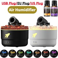 Volcanic Crack Light Cannons Humidifier Essential Oil Diffuser with Timer Cannon Blast Aroma Humidifier Aromatherapy Diffuser