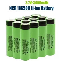 PURFIELD NCR18650B 3400mAh 3.7V 34B 18650 Rechargeable Lithium Battery For Flashlight Camera Toy Car Screwdriver Cells batteries