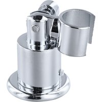 1pc Shower Head Holder Zinc Alloy 180 Degree Adjustable Shower Head Holder Wall Mountes With Screw Home Improvement