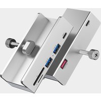Type-C aluminum alloy USB 3.0 docking station fixed clip adjustable thickness aluminum HUB clip converter hub fixed