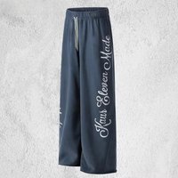 2026 Hip-hop Trend Design Star Men's Casual Sports Jogging Pants Campus Spring Street Casual Style Wide-leg Pants Adults/Kids
