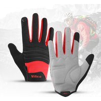 AliExpress Kyncilor Wind Breaking Cycling Full Finger Gloves Touch Screen Anti-slip Bicycle Lycra Fabric Mittens Bicicleta Road Bike Long Glove