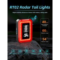 AliExpress CYCLAMI Bicycle Intelligent Radar Taillight Bike Smart Brake Sensing Rear Lamp with Beeper Alarm Cycling Safety Tail Light RT02