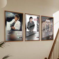 Michael Jackson Poster Album Art Cover Songs Music Rap Wall Waterproof Paper Sticker For Living Room Home Decor
