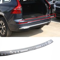For Volvo XC60 XC 60 Trunk Trim Rear Bumper Stainless Steel Protector Car Accessories 2018-2024 Door Sill Scuff Plate