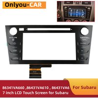 7 inch Glass Touch Screen for Subaru WRX HARMAN 2019-2021 Car Radio Replacement Screen Digitizer OEM 86341VA660 86431VA610