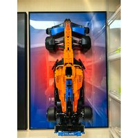 Display Wallboard for Lego 42141 mclaren F1 Formula 1 Adult Collectibles for Lego Car Wall Mount Building Blocks