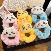Chiikawa Plush Hair Bow Chiikawa Cartoon Hair Accessory Hair Tie Cute Gifts in Stock Nagano Hachiwera Usagi Chii