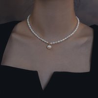 100% Natural Bright Freshwater Pearl 14K Gold Filled Female Chains Necklace Jewelry For Women Mother's Day Gifts Never Fade