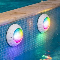 Submersible Underwater Pool Lights IP68 Waterproof 6500K 3000LM Lighting For Inground Pool Hot Tub Spa And Party Decoration