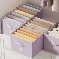 Drawer Style Wardrobe Storage Box Foldable Clothes Organizer Pants Cabinets Drawers Organizer Wardrobe Clothes Storage Organizer