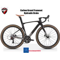 Full Carbon Gravel Bike TWITTER V3 24S Hydraulic Disc Brake 700X38C Bicycle Off-road All Internal Cable Road Bikes Ultra Light