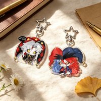 The Freak Circus Acrylic Keychain Chibi Pierrot Charm