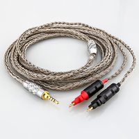 7N OCC Upgrade 4.4mm 6.5 xlr 3.5 stereo16 Core Earphone Cable For Sennheiser HD580 HD600 HD650 HD25 HD660S hd565 hd545 Hearphone