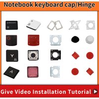 Keyboard Laptop For ASUS ACER HP DELL IBM lenovo Xiaomi HUAWEI Samsung MSi LG Apple HASEE SONY cap Keycap And hinge Replacement