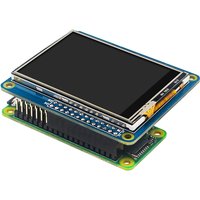 Raspberry Pi 4B/3B+/3A+/Zero 2W Compatible 2.4-Inch LED Resistive Touch Screen TFT LCD SPI Display with Low Power Consumption