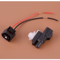 Air Temperature Sensor & Wiring Harness Cable Connector Plug Pigtail Fit for Cadillac Land Rover Lexus Mitsubishi Scion Toyota