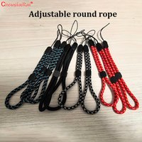ChengHaoRan 1/3/5/10/20PCS Universal Adjustable Round Rope Hand Rope For Mobile USB Keychain Multi Purpose Protective Rope