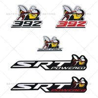 AliExpress NONE High-quality Modification Metal 3D Car Stickers Bee Element 392 POWEAED SCATPACK Body Decoration Scratch Cover Car Accessories