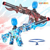 M416 Electric Blaster Gun Set, High Precision Shooting Toy, Perfect Outdoor Toy Gift for Birthday (Bullets Excluded)