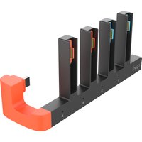 iPEGA Magnetic Charging Dock for Switch 2 GamePads (4-Port) with LED Indicators & Safety Protection PG-SW2185