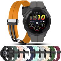 20 22mm Silicone Watch Band for Garmin Forerunner 265 255 158 55 245 Magnet Strap for Venu SQ 2 2Plus/Vivoactive 3 4 5 Bracelet