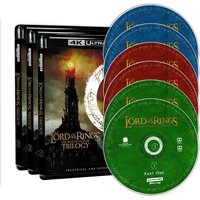 4K UHD The Lord of the Rings Extended Edition Complete 6-Disc Blu-ray Disc PS5 Compatible XSX Dolby Vision Atmos