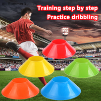 10 stücke Kegel Set Fußball Training Ausrüstung Für Kid Pro Disc Kegel Agility Übung Hindernisse Vermeiden Sport Training Zubehör