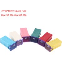 Mini Square Fuse 32V 20A 25A 30A 40A 50A60A Automotive Car Fuse With Plastic Box
