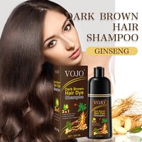 3 in 1 Hair Dye Shampoo Natural Lasting Coloring Deeply Nourishing Health Hair Dyeing Shampoo Natural Coloing Cover Hair Shampoo