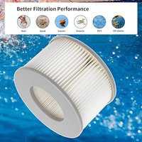 High-Efficiency Spa Filter FOR MSPA Toskana, Camaro, Alpine & All Current Hot Tub Models (Reve, Bliss, Baikal Lite Etc.)