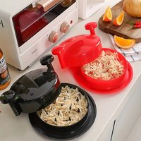 Multipurpose Chicken Breast Shredder Manual Chicken Meat Separator Anti-Slip Rotating Tool for Chopping Beef Cabbage Vegetables