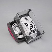 Mouse Storage Display Box 3D Printing Acrylic Transparent Dust-proof Magnetic Cover E-sports Gaming Mice Decorate Container
