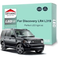 21Pcs Car Accessories For Land Rover Discovery IV 4 LR4 L319 2010-2016 Canbus Vehicle Reading Trunk LED Interior Light Bulb Kit