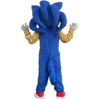 Cartoon Mascot Costume Hedgehog Sonics Cosplay Ad Fancy Dress Party Ceremony Animal Carnival Anmie Stage Perform Show Paw Suits