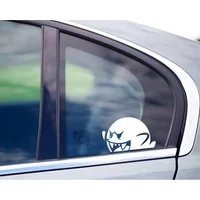 Car Stickers Cute Anime BOO GHOST PEEKER Vinyl Decal JDM Stickers Die Cut Stickers for Auto Window Bumper Windshield