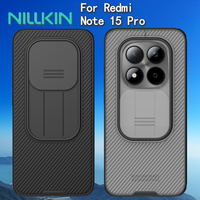 For Redmi Note 15 Pro 5G Case NILLKIN Fitted Case Camshield Shield Case Lens Protection Cover For Redmi Note 15 Pro 5G