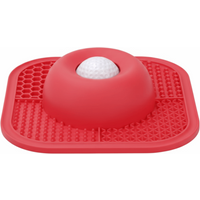 Resin Slow Feeder Dog Bowls Interactive Rolling Ball Anti-Slip Dog Slow Eat Bowl Thick Liquid Treat Pet Lick Mat Pet Home Use