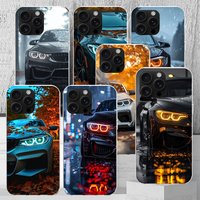 Black White Sport for B-BMW Phone Case Cover for iPhone 17 Air 16E 16 15 14 Plus 13 Mini 12 Pro Max 11 7 SE 8 Soft Pattern Coque