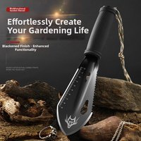 Stainless Steel Hand Shovel Portable Mini Garden Trowel Heavy Duty Thickened Camping Digging Tool for Planting Outdoor Gardening