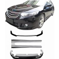 Car Accessories Car Body Kits For 2009-2012 Accord 8 Spirior Sports Design Full Kit Front Lip Rear Lip Side Skirts ABS Plastic
