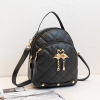 Women Fashion Mini Backpack New Cute Little Schoolbag PU Leather Versatile and Multi-functional Crossbody Bag for Women