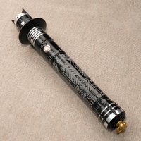 KANAN JARRUS Luminous Toy Lightsabers Combat 28 sound Engraving limited RGB Pixel Smooth Swing Heavy Dueling Metal Hilt