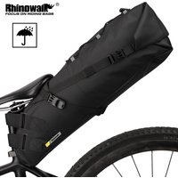 Rhinowalk Bike Saddle Bag Waterproof MTB Road Bicycle 13L Large Capacity Cycling Bag Foldabe Tail Rear Bag Trunk Accessories