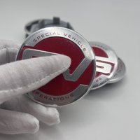 4pcs 62mm 3D Car Wheel Center Caps With S V Emblem Logo Rim Hub Cover Badge forRange Rover Evoque Discovery Styling Accessories