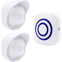 Wireless Doorbell PIR Store Shop Welcome Motion Sensor Infrared Detector Induction Alarm Door Bell Waterproof Doorbell