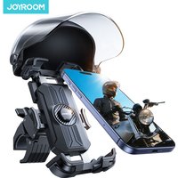Joyroom Waterproof Bike Bicycle Mobile Phone Holder Universal Motorcycle Bike Scooter Handlebar Stand For Iphone Samsung Devices